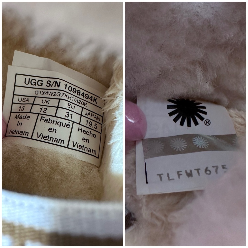 UGG Girls' Fluff Yeah Slides [KS143] - Picture 10 of 10